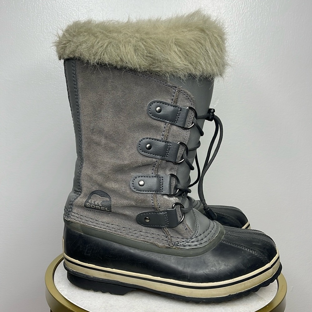 Sorel Youth Joan of Arctic Boots - Gray